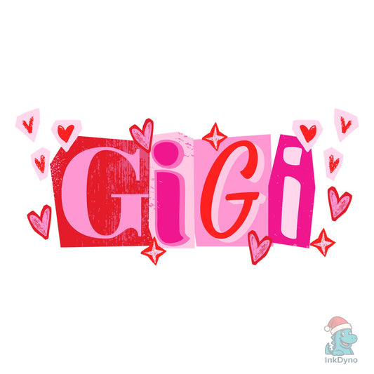 Gigi Valentine Ransom Letter - DTF Transfer
