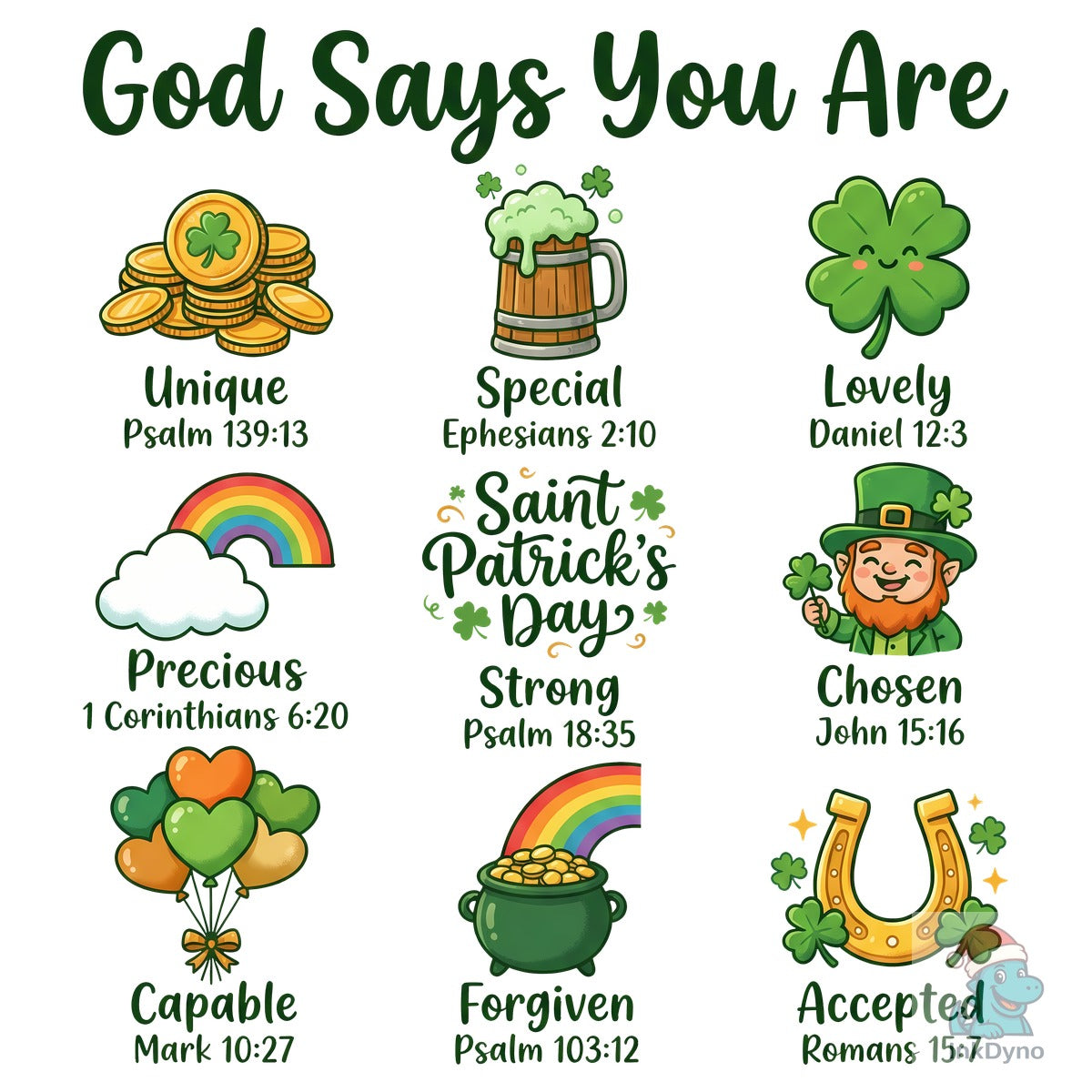 God Says You Are St Patrick's Day