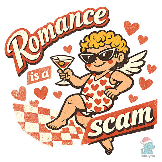 Romance is a Scam Anti Valentines - DTF Transfer