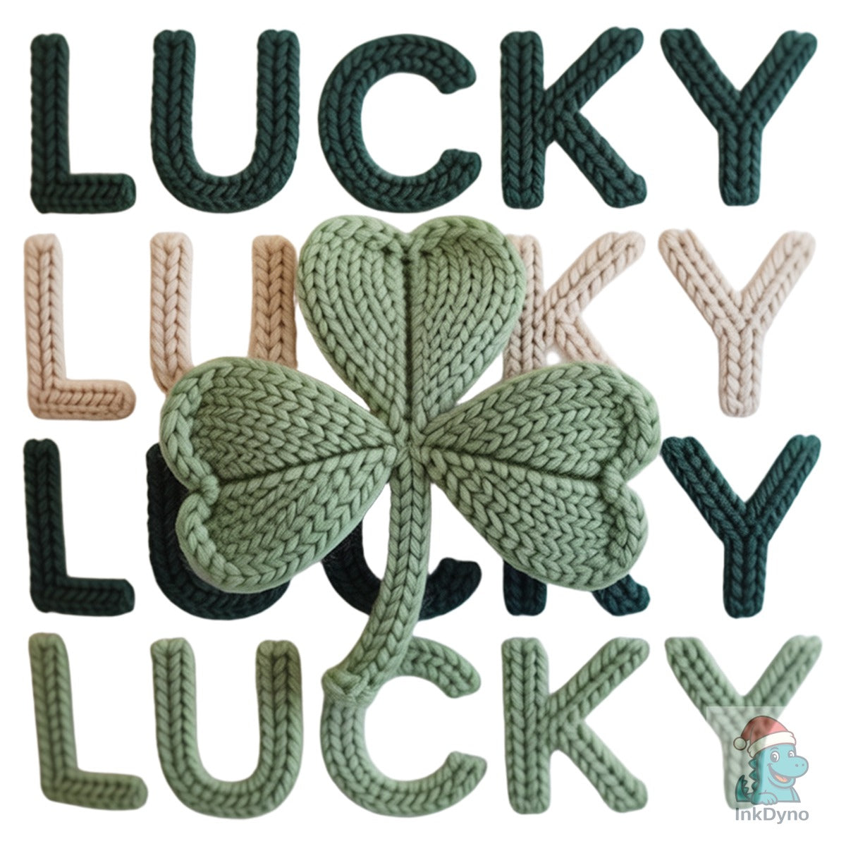 St. Patrick S Day Faux Yarn Shamrock