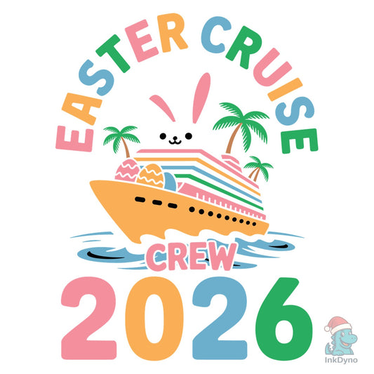 Easter Cruise Crew 2026 T Shirt Design - DTF Transfer
