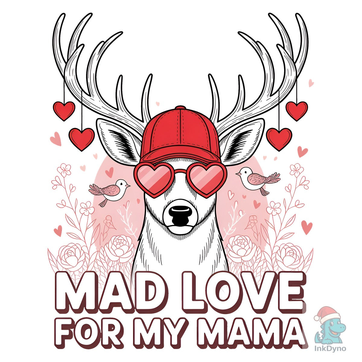 Boys Valentines Mad Love for Mama P