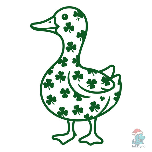 Shamrock Goose Lucky Goose - DTF Transfer