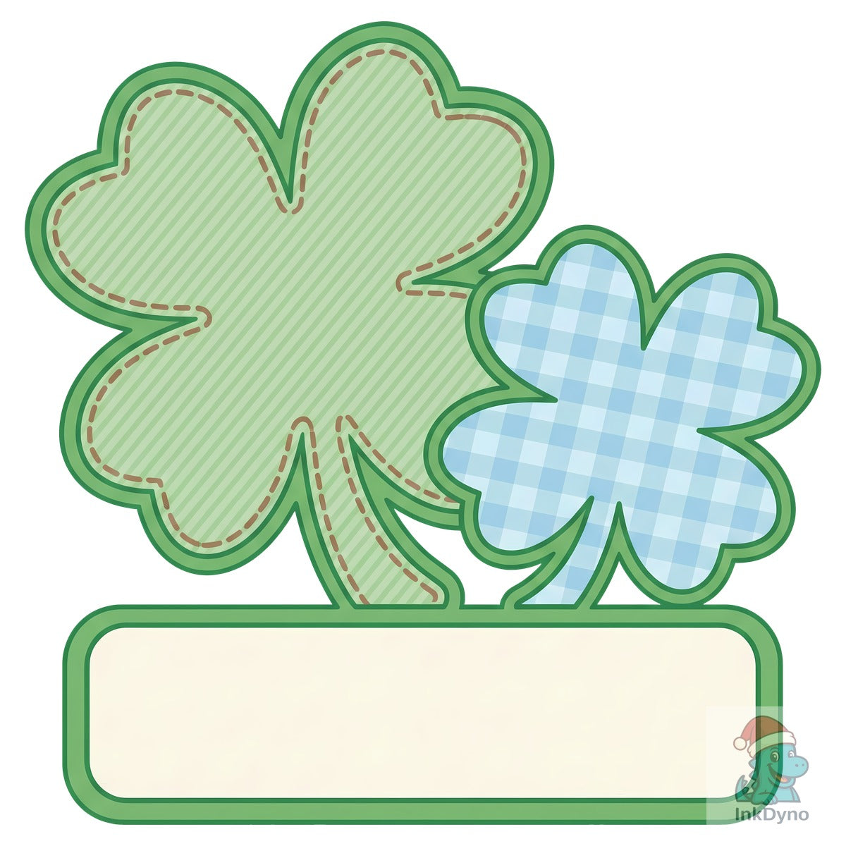 St Patrick's Day Personalized Shamrock