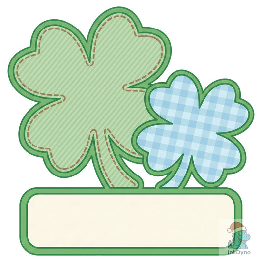 St Patrick's Day Personalized Shamrock - DTF Transfer
