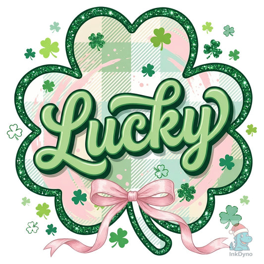 Lucky Shamrock St Patrick's Day - DTF Transfer