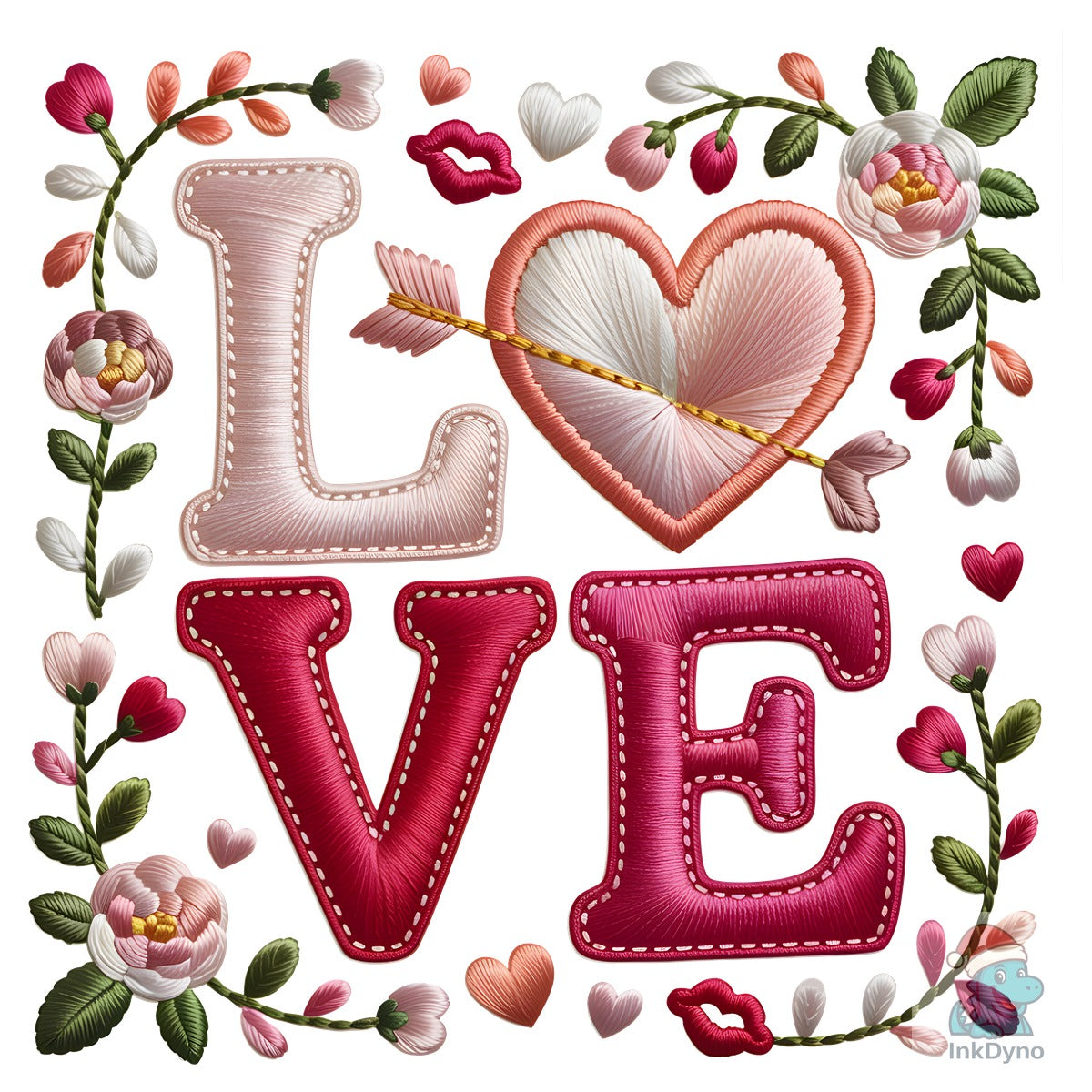 Valentine's Day Embroidery