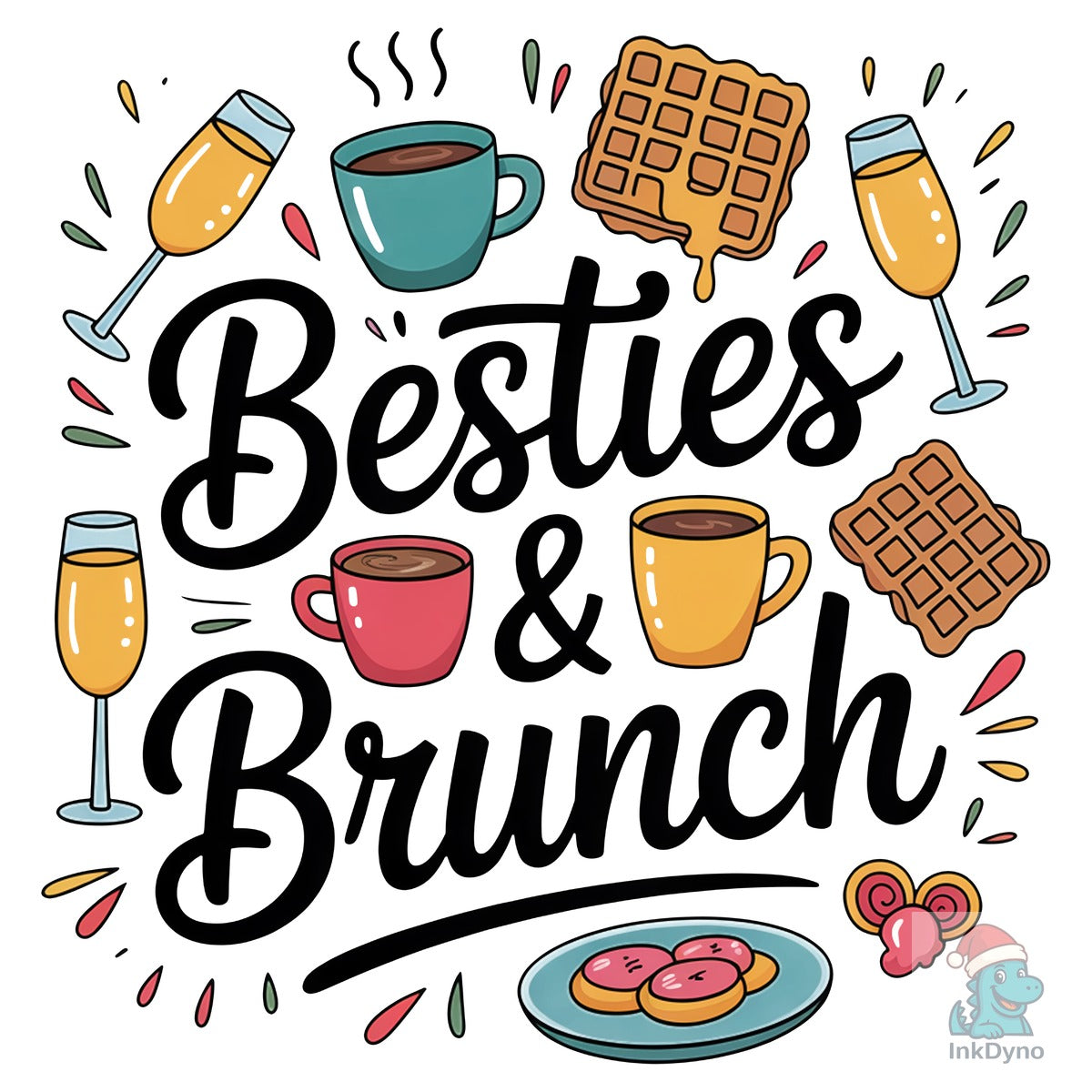 Besties and Brunch Galentine's Day