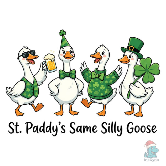 Irish Silly Goose St Patrick's - DTF Transfer