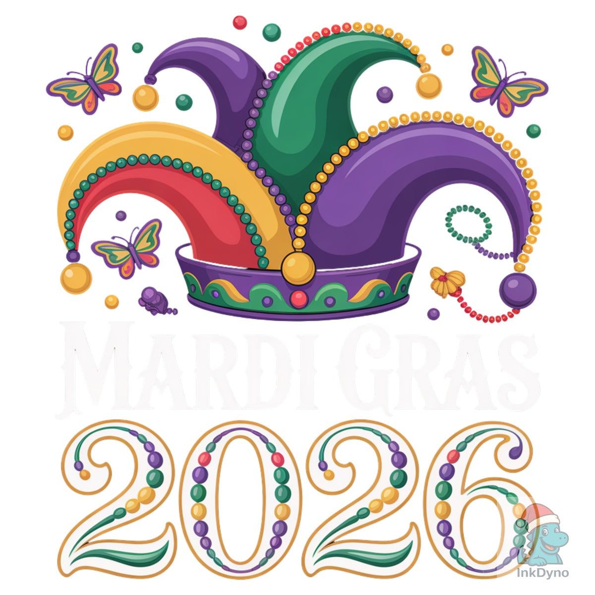Mardi Gras 2026 Jester Hat