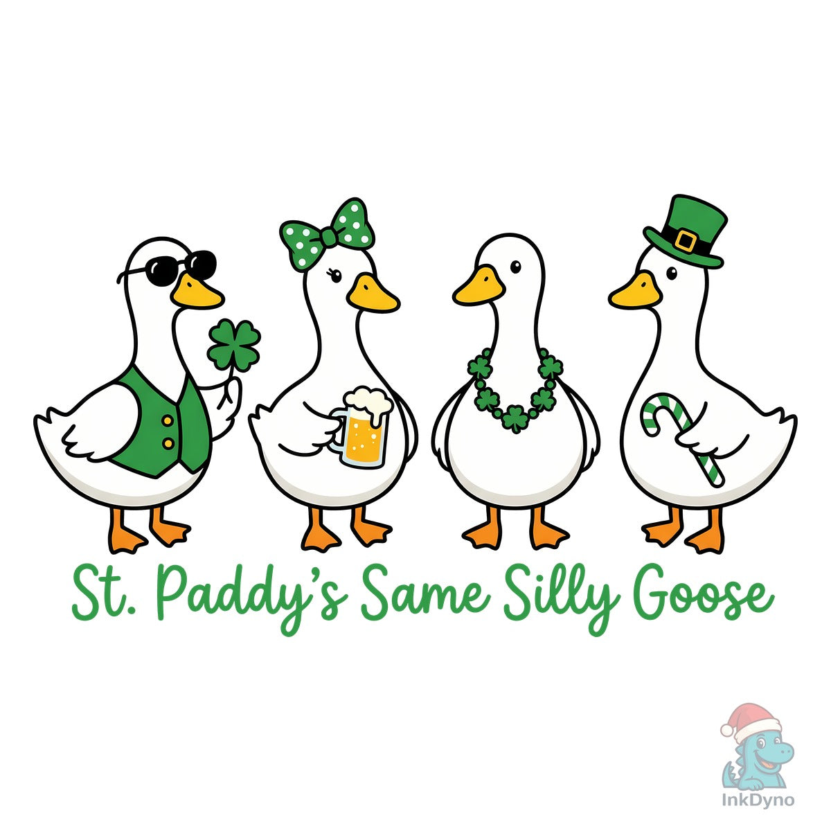 St. Patrick's Day Silly Goose