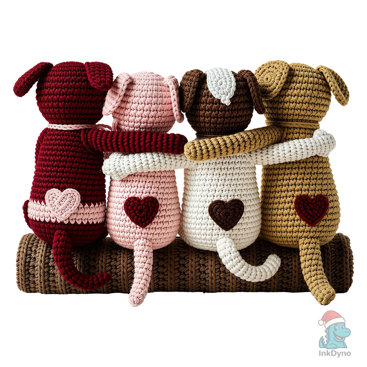 Valentine Crochet Dogs