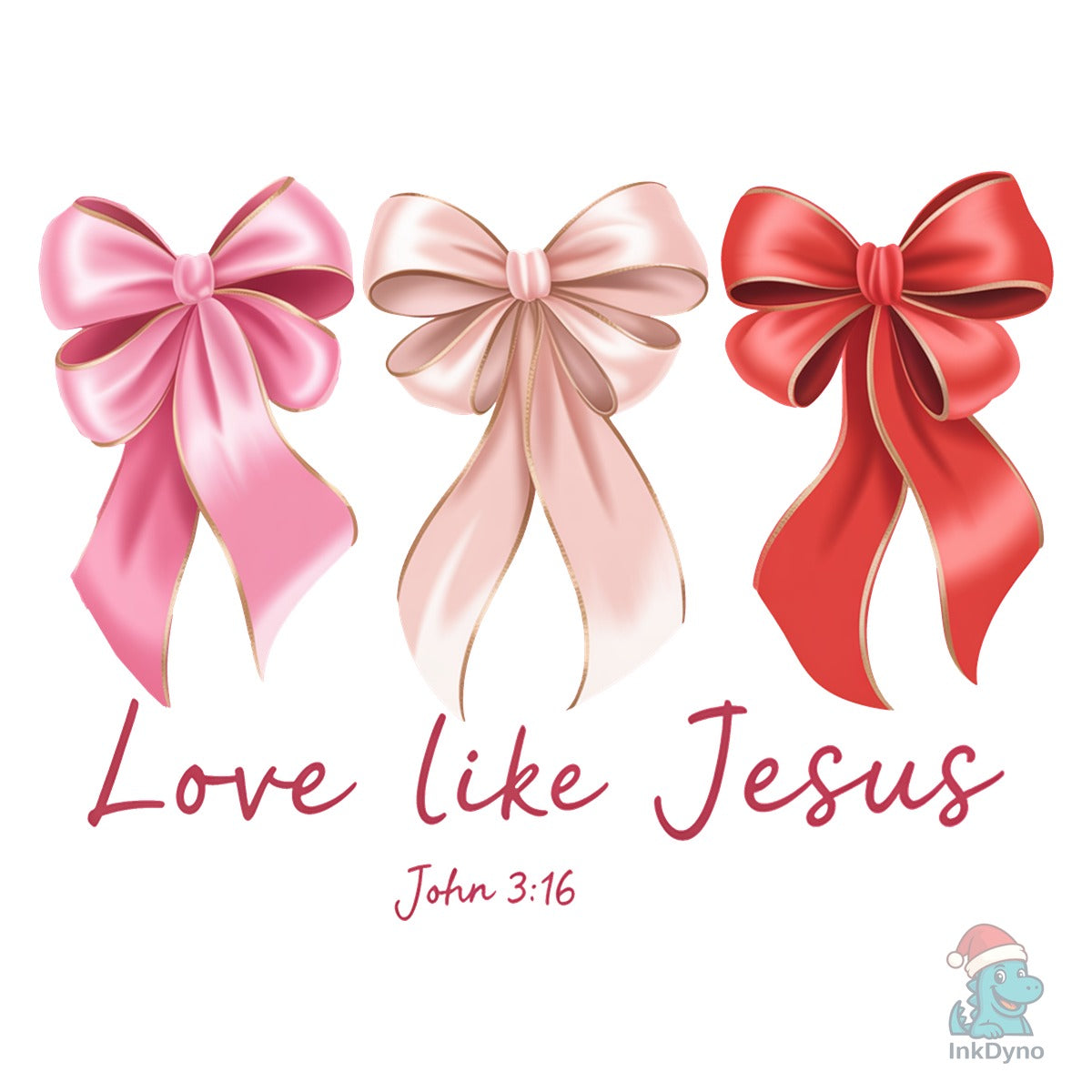 Love Like Jesus Christian Shirt Design
