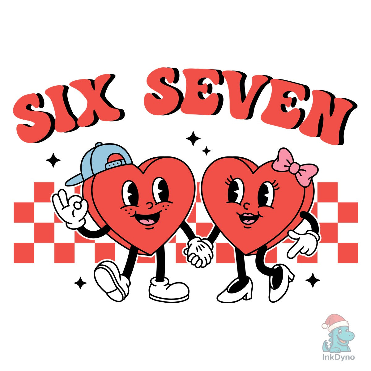 Six Seven Valentine Couple Boy and Girl
