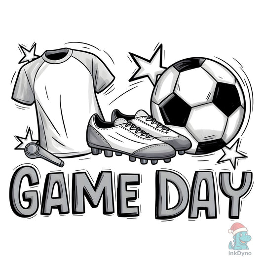 Soccer Game Day Retro Soccer Mom - DTF Transfer