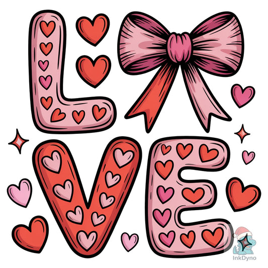 Valentine's Day Love Valentine Mama - DTF Transfer