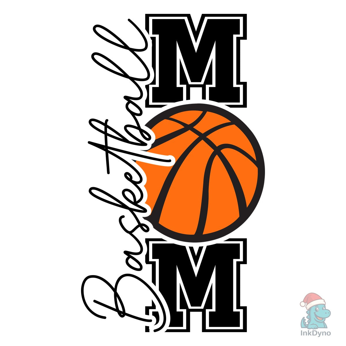 Basketball Mom Coquette Bow