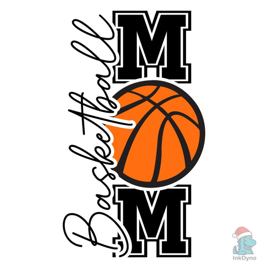 Basketball Mom Coquette Bow - DTF Transfer