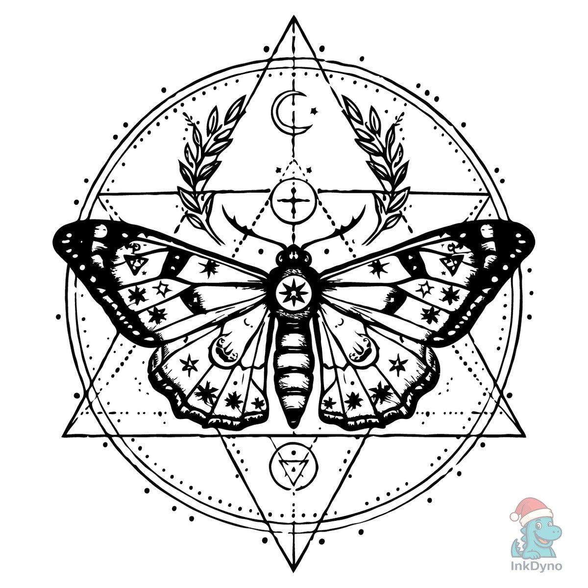 Magic & Celestial T-Shirt Design
