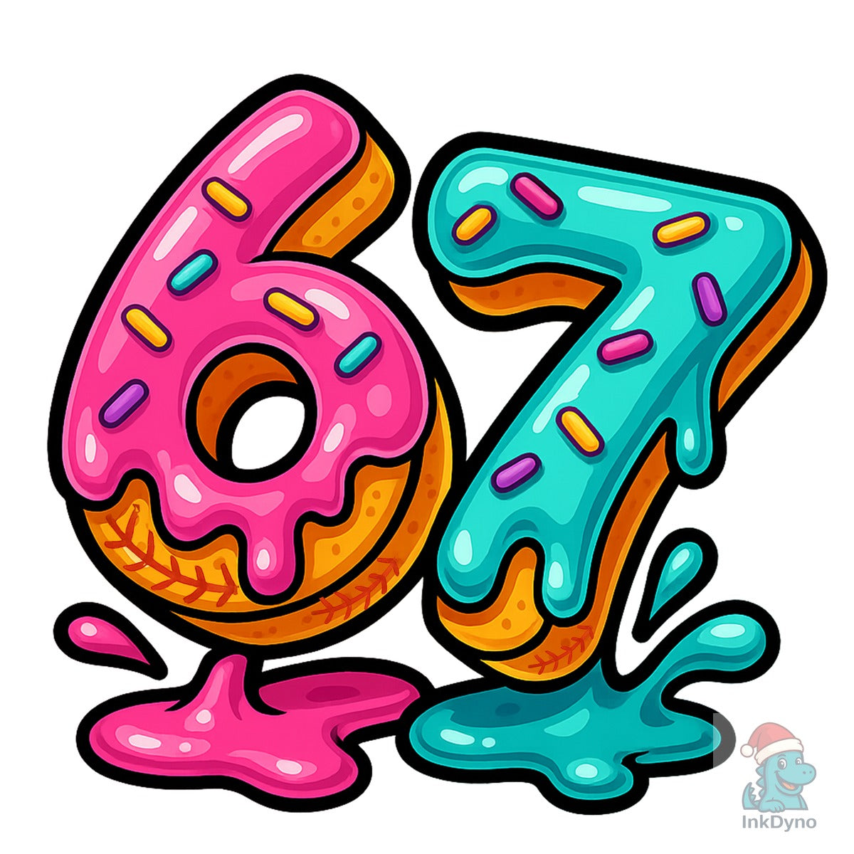Six Seven Ice Cream Baseball Drip 67
