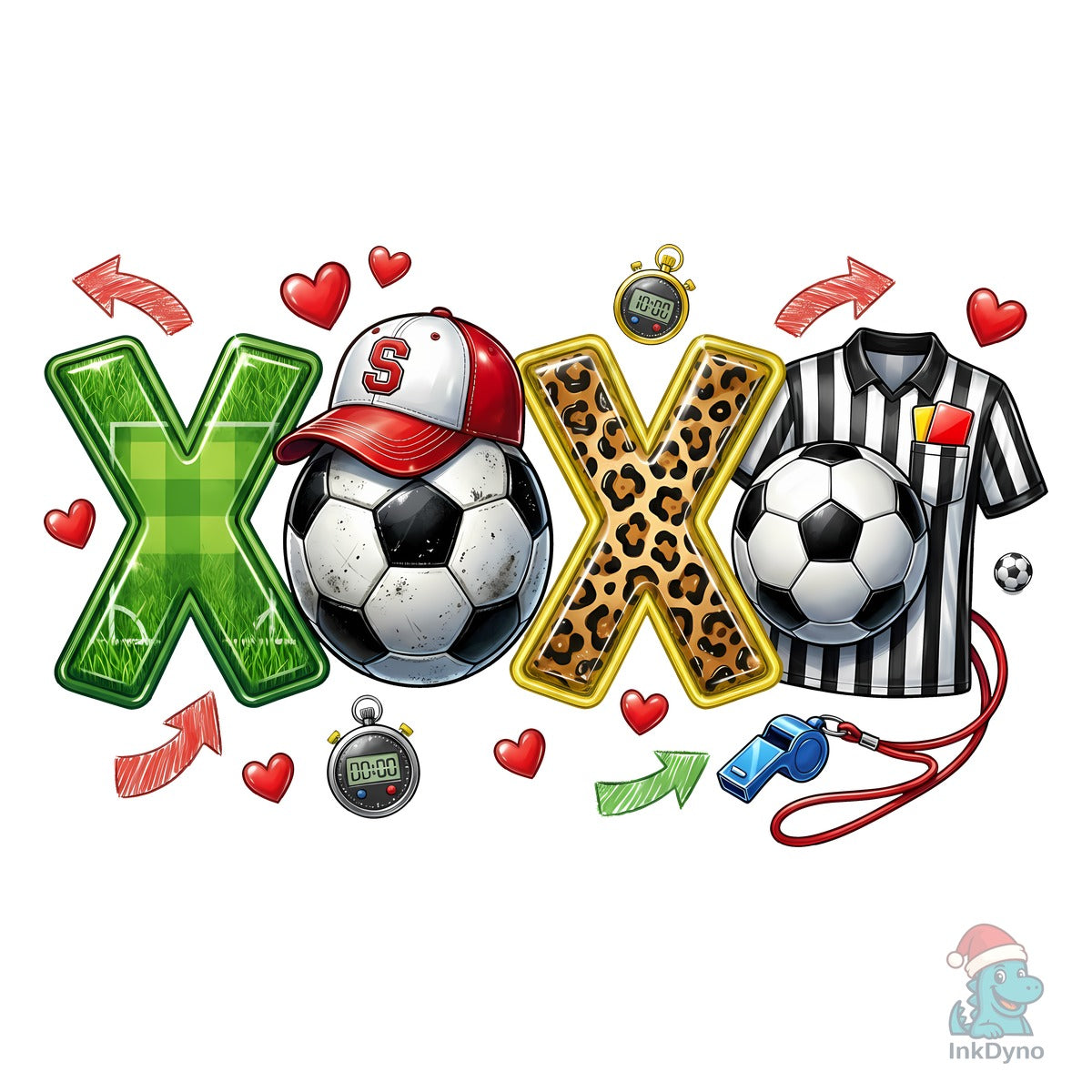 Soccer XOXO Valentine's Day
