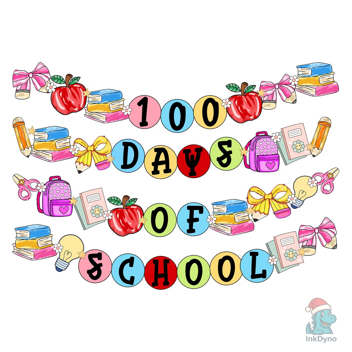 Preppy 100 Days School Bracelet
