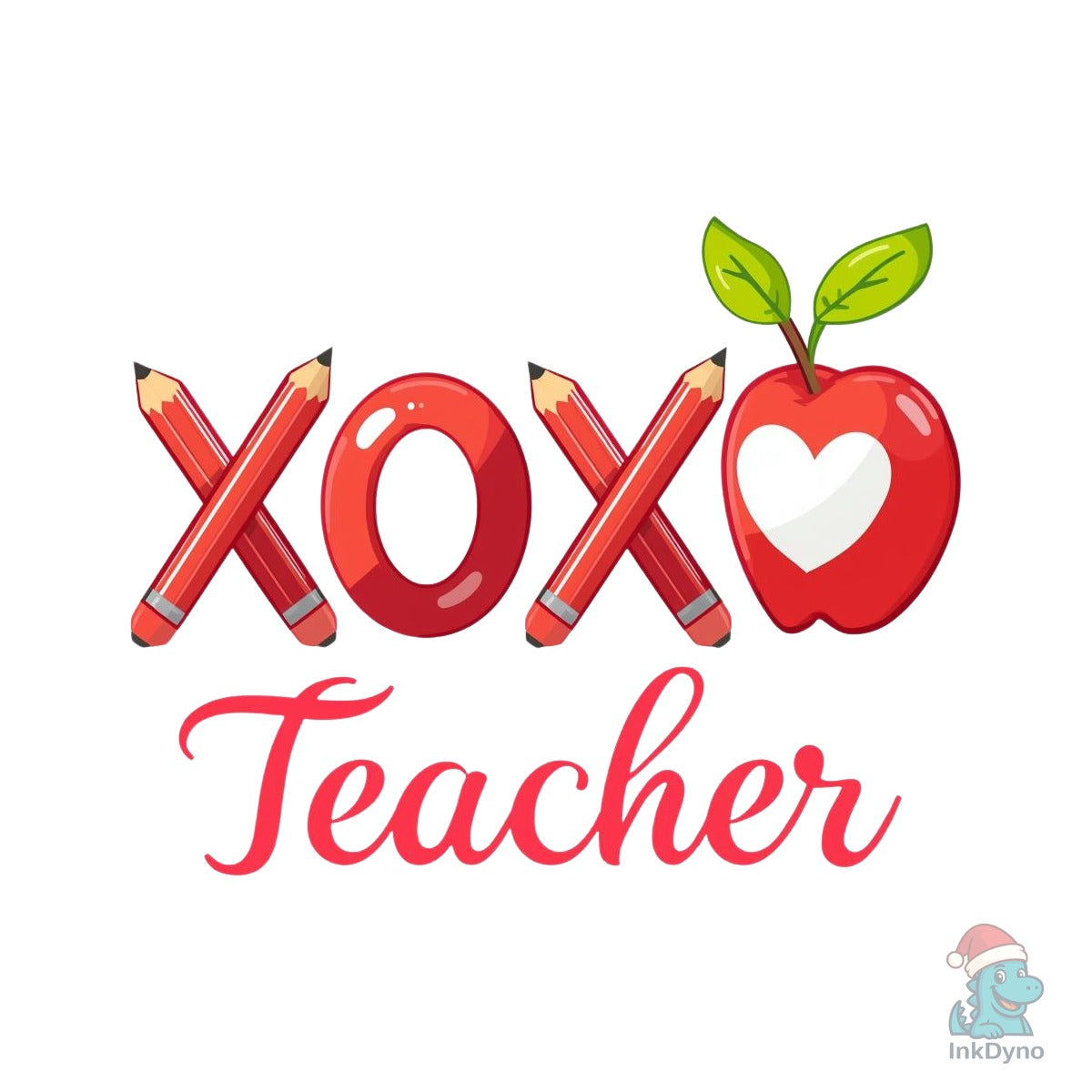 XOXO Teacher Valentine's Day Sublimation