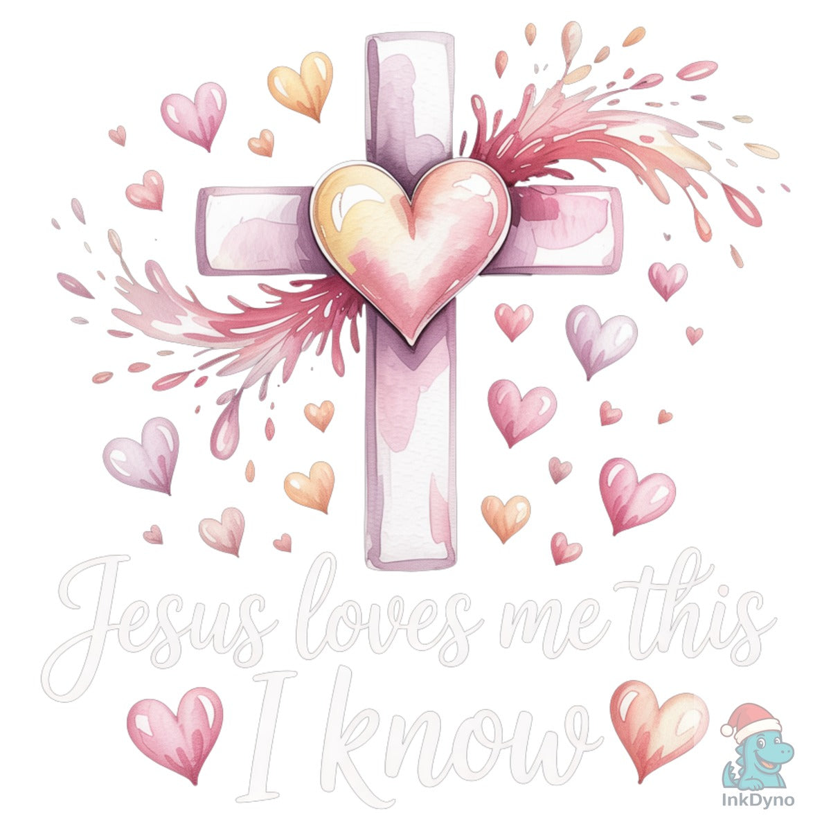 Jesus Loves Me This I Know Valentine