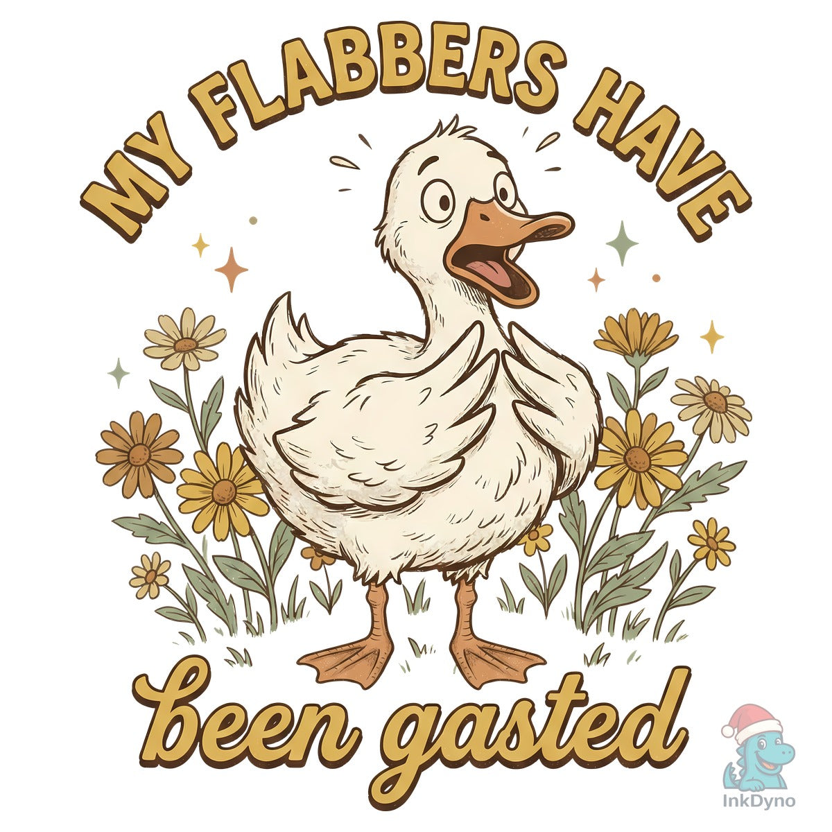 My Flabbers Have Been Gasted Funny Duck