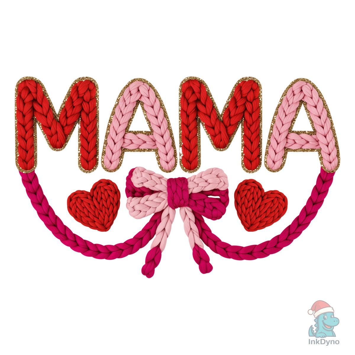 Faux Yarn Mama Valentine's Day