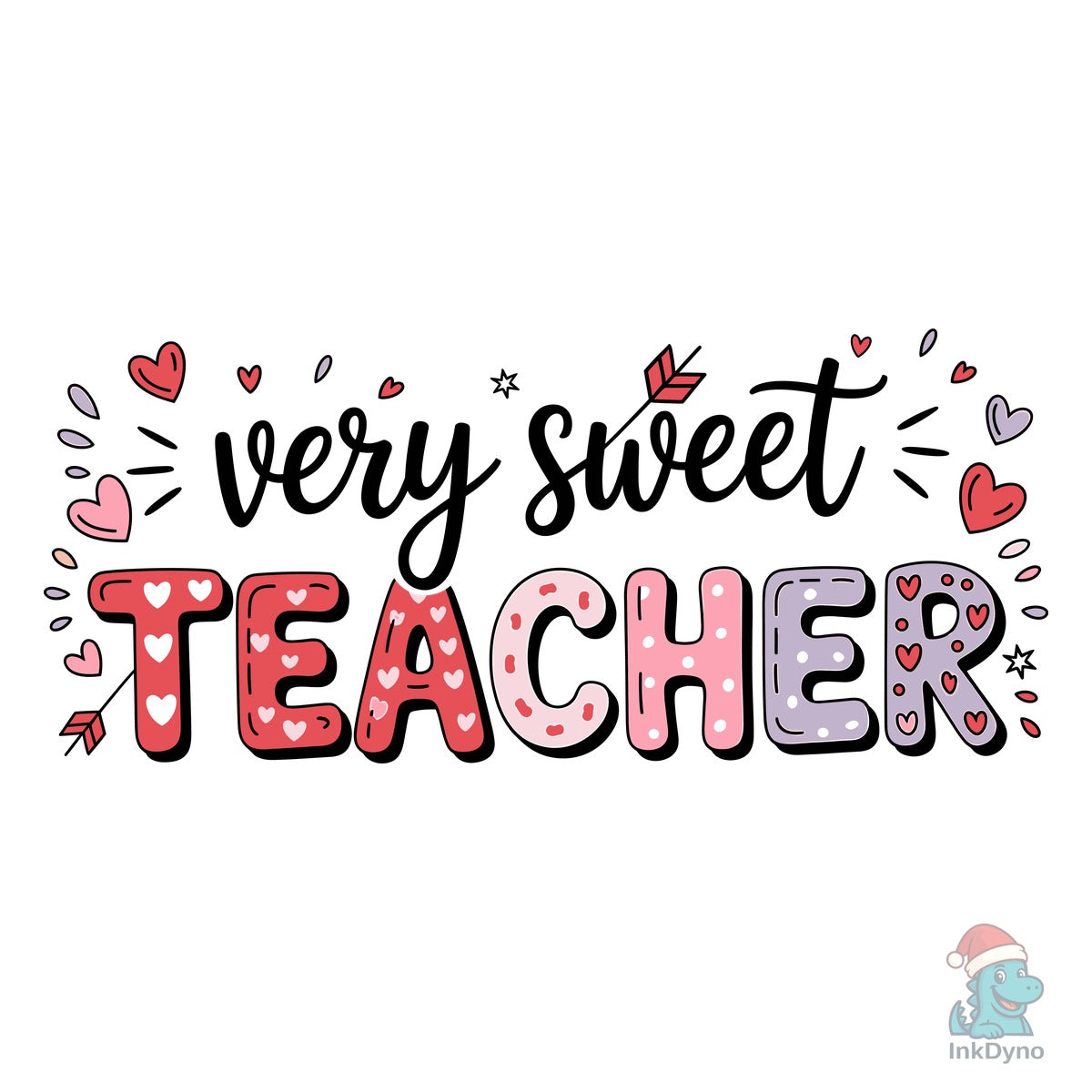 Funny Teacher Valentine Sublimation