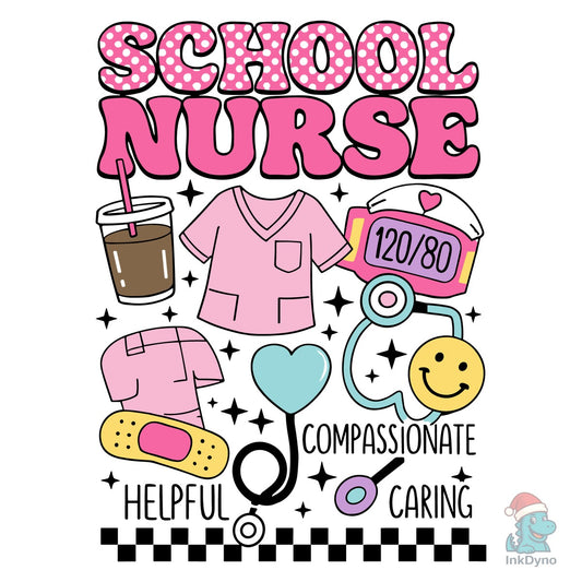 School Nurse - DTF Transfer