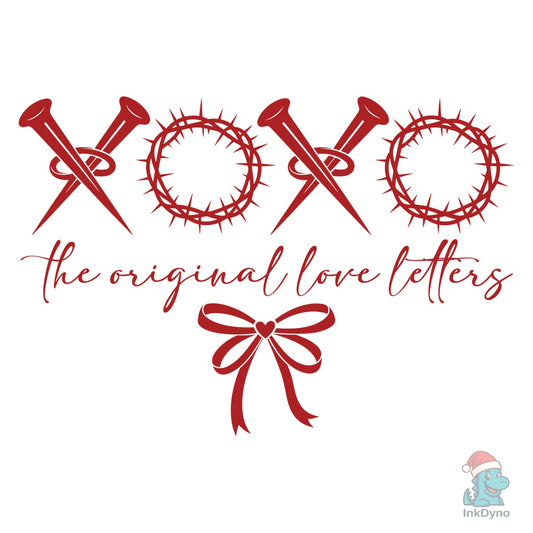 XOXO the Original Love Letters Chri - DTF Transfer