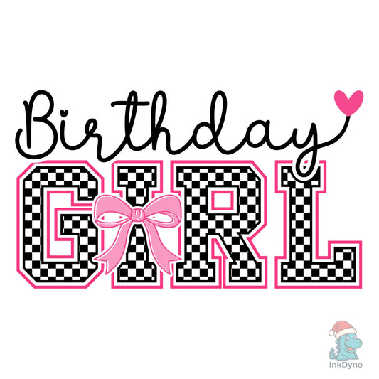 Birthday Coquette Birthday Girl - DTF Transfer