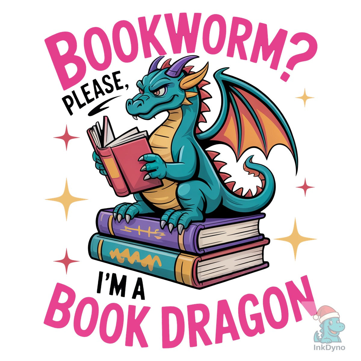 Girl Who Loves Dragons & Books