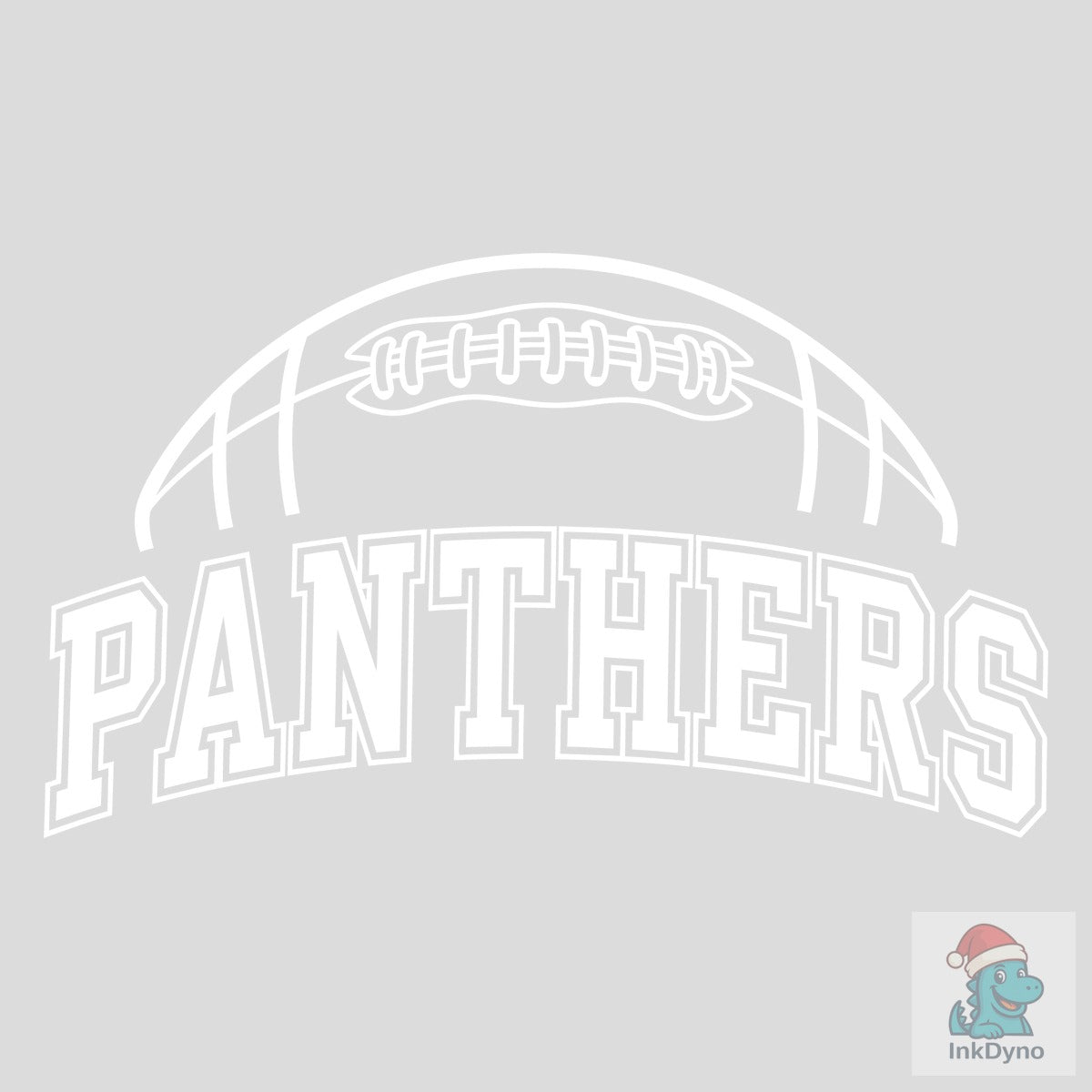 Panthers Football Team Logo Design