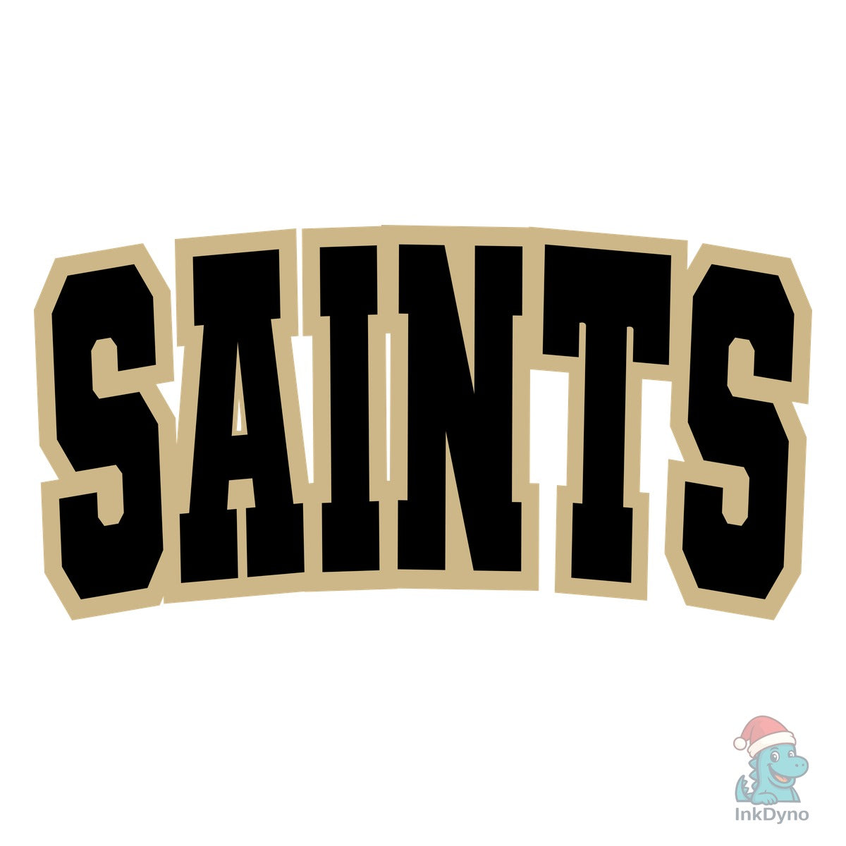 Saints Varsity Black and Gold