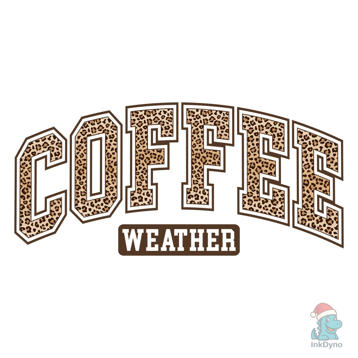 Coffee Weather Leopard Cozy Season