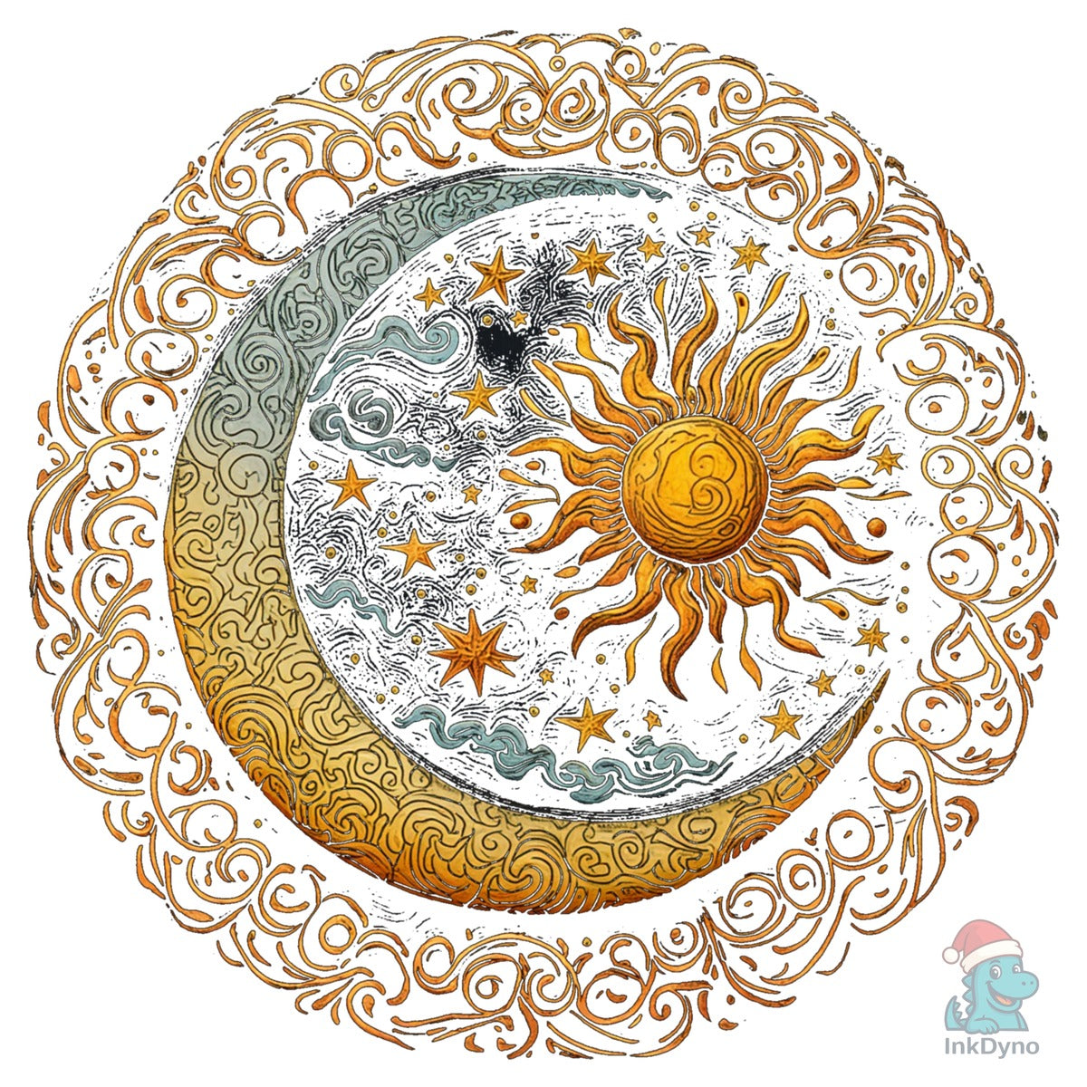 Mystic Sun and Moon Celestial