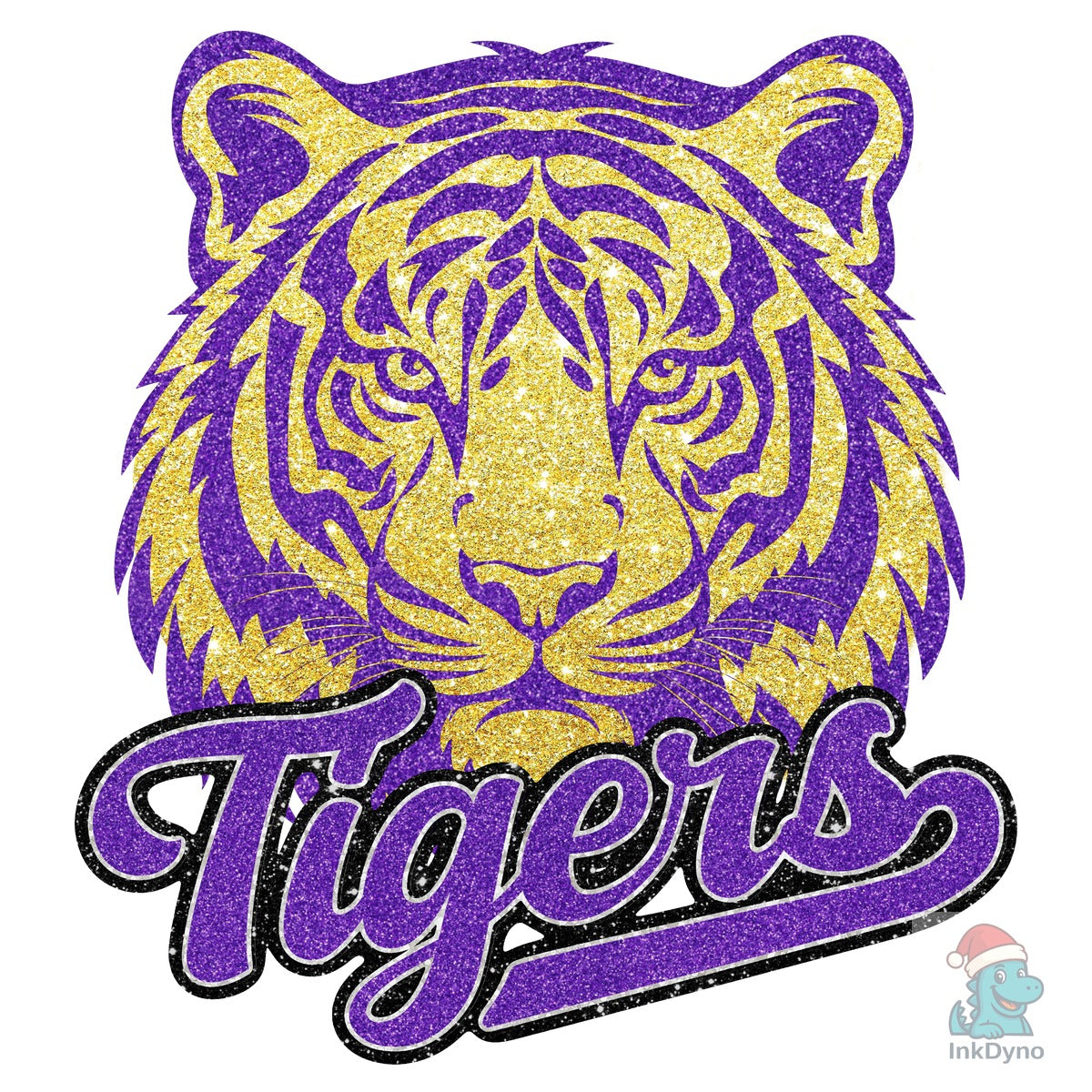 Tigers Football Purple and Gold