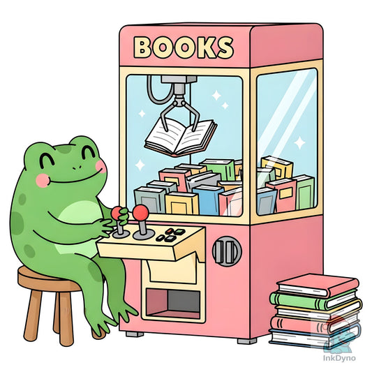 Book Claw Machine Bookish - DTF Transfer
