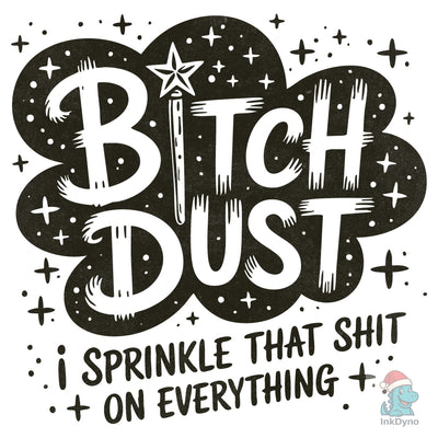 Funny Witch Dust Halloween Quote