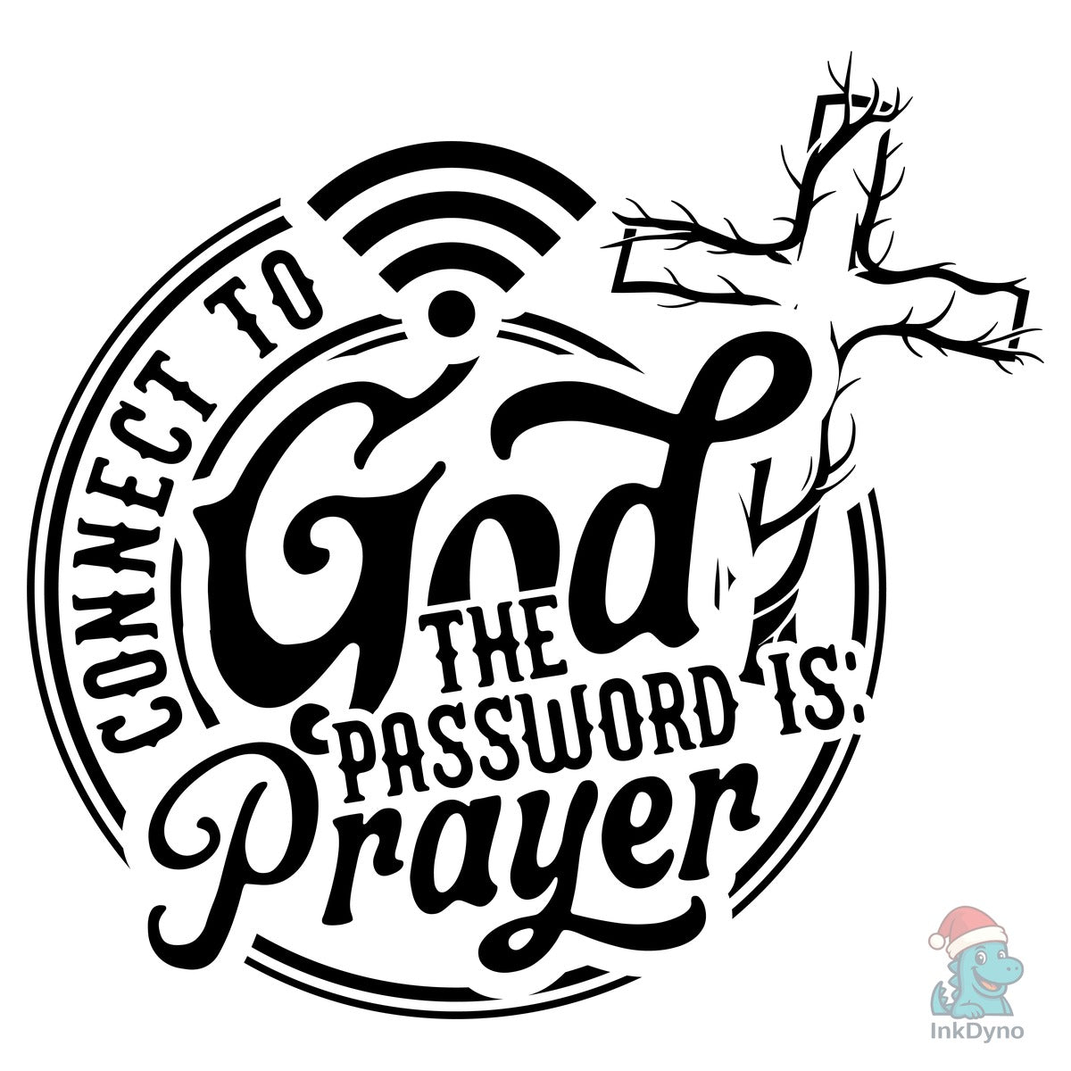 Connect to God Christian Cross Gift
