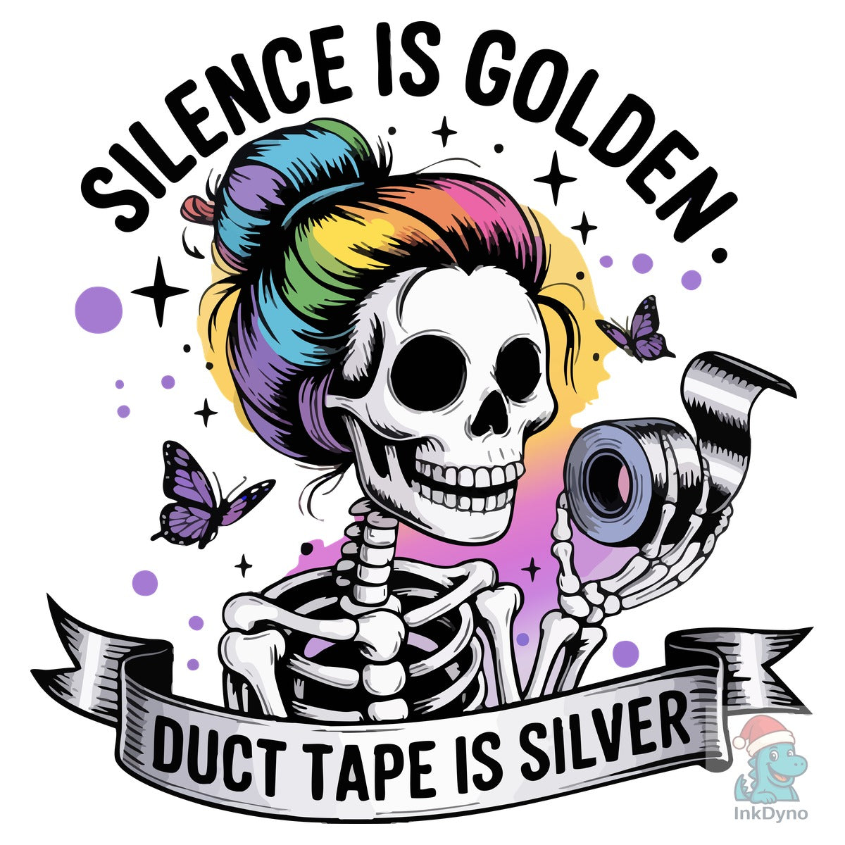Rainbow Skeleton
