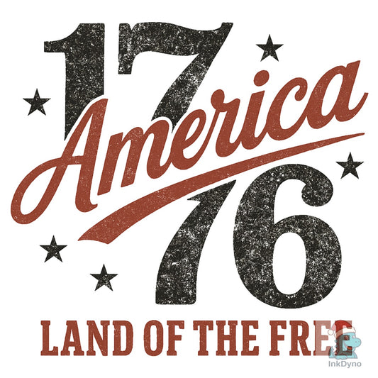 Patriotic Design 4th of July - DTF Transfer