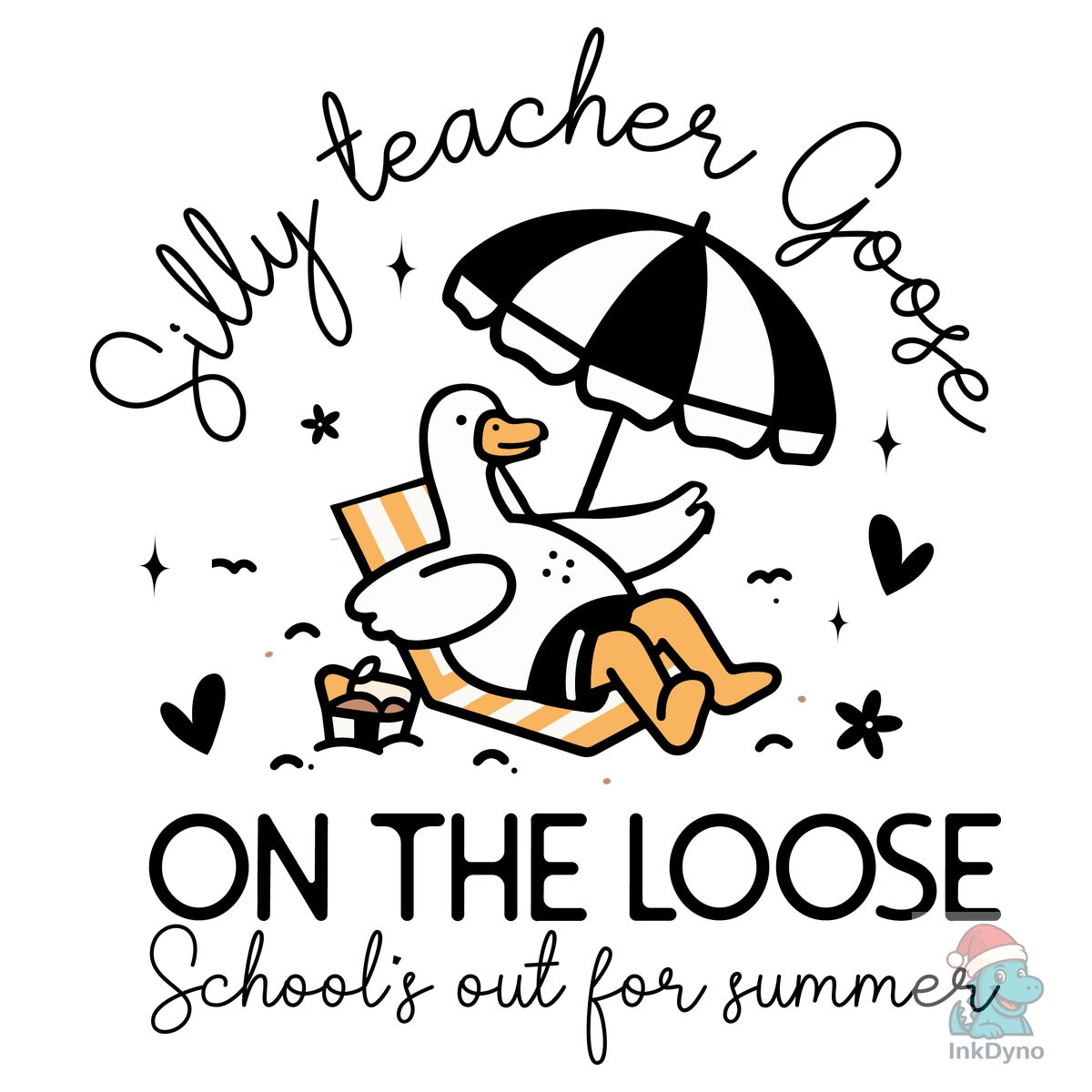 Silly Teacher Goose on the Loose School