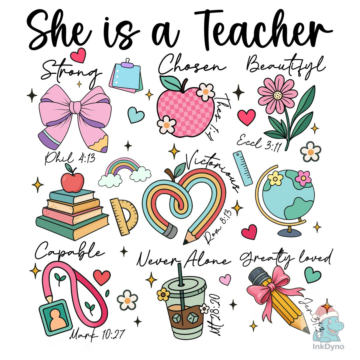 She Is a Teacher Faith Quote
