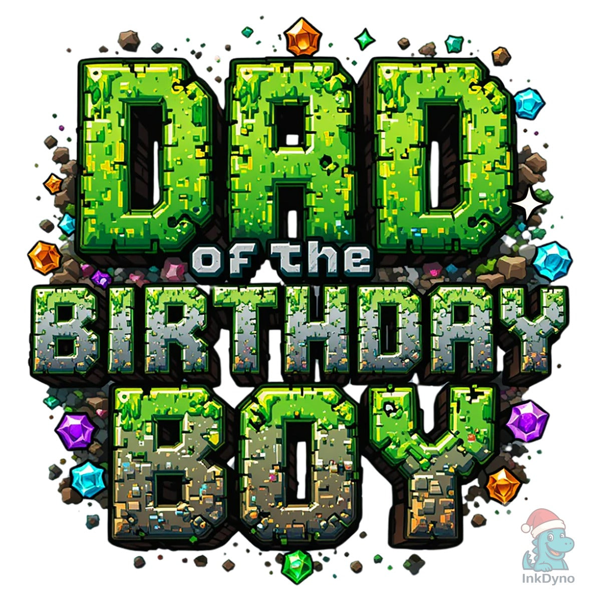 Dad of the Birthday Boy Minecraft