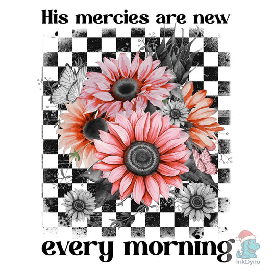 Christian Easter Sunflower Design - DTF Transfer