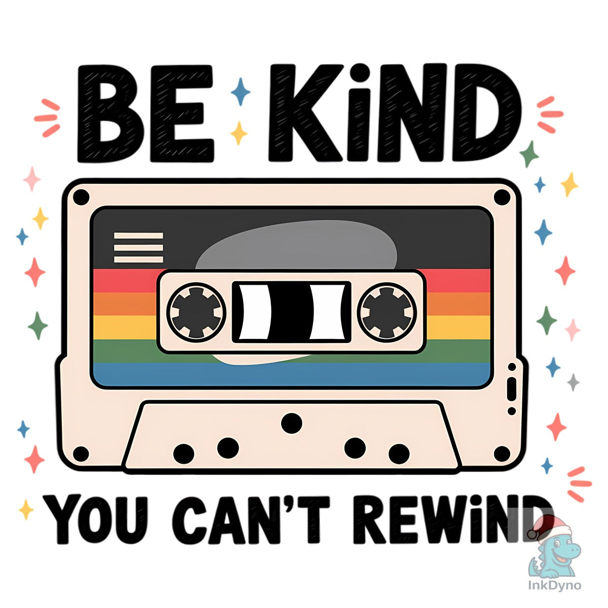 Be Kind Retro Cassette Tape